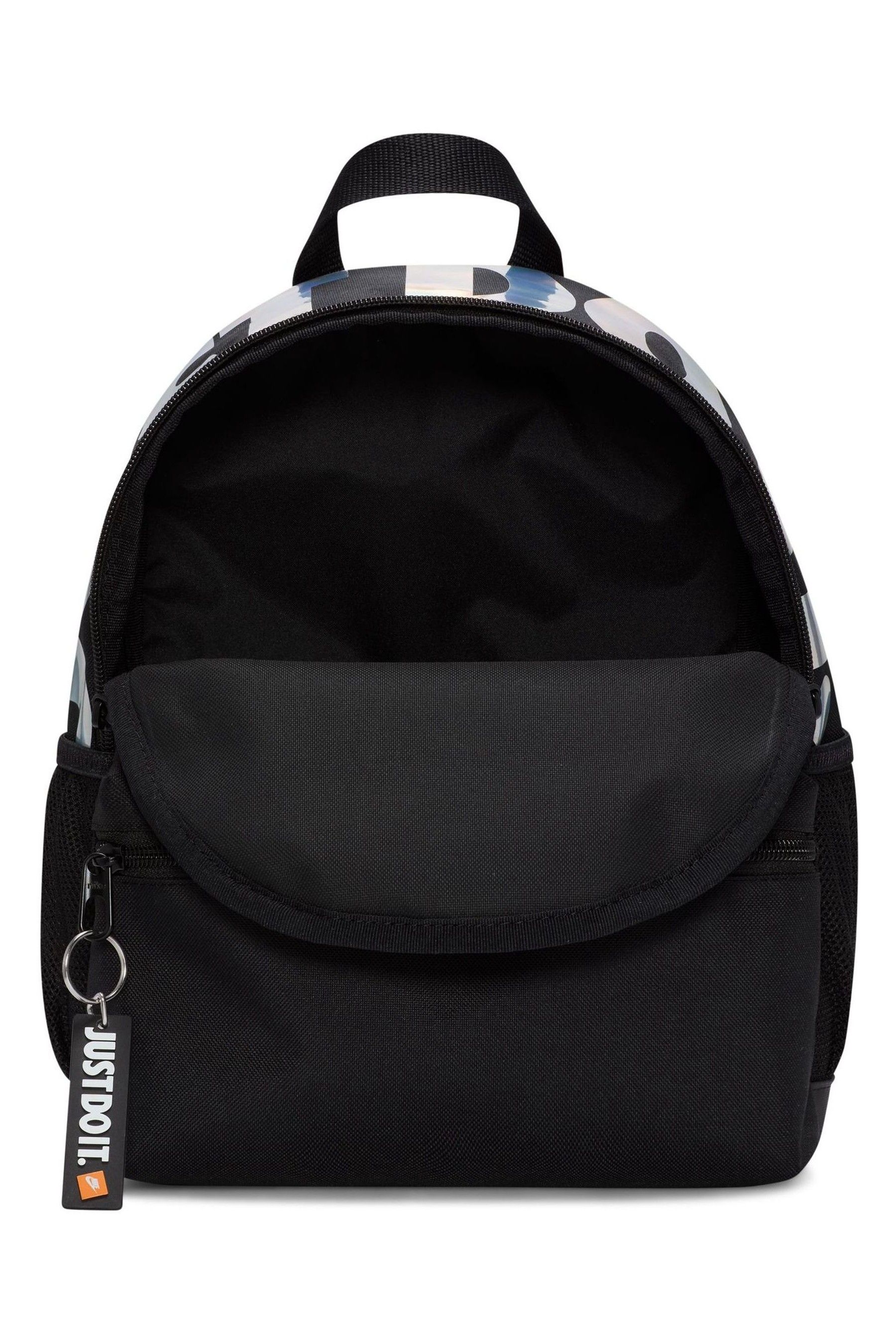 Buy Nike Black chrome Kids Brasilia JDI Mini Backpack 11L from Next Luxembourg