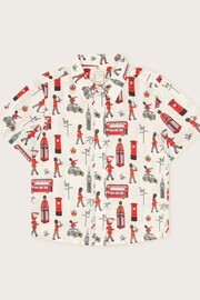 Monsoon Natural London Print Shirt - Image 1 of 3