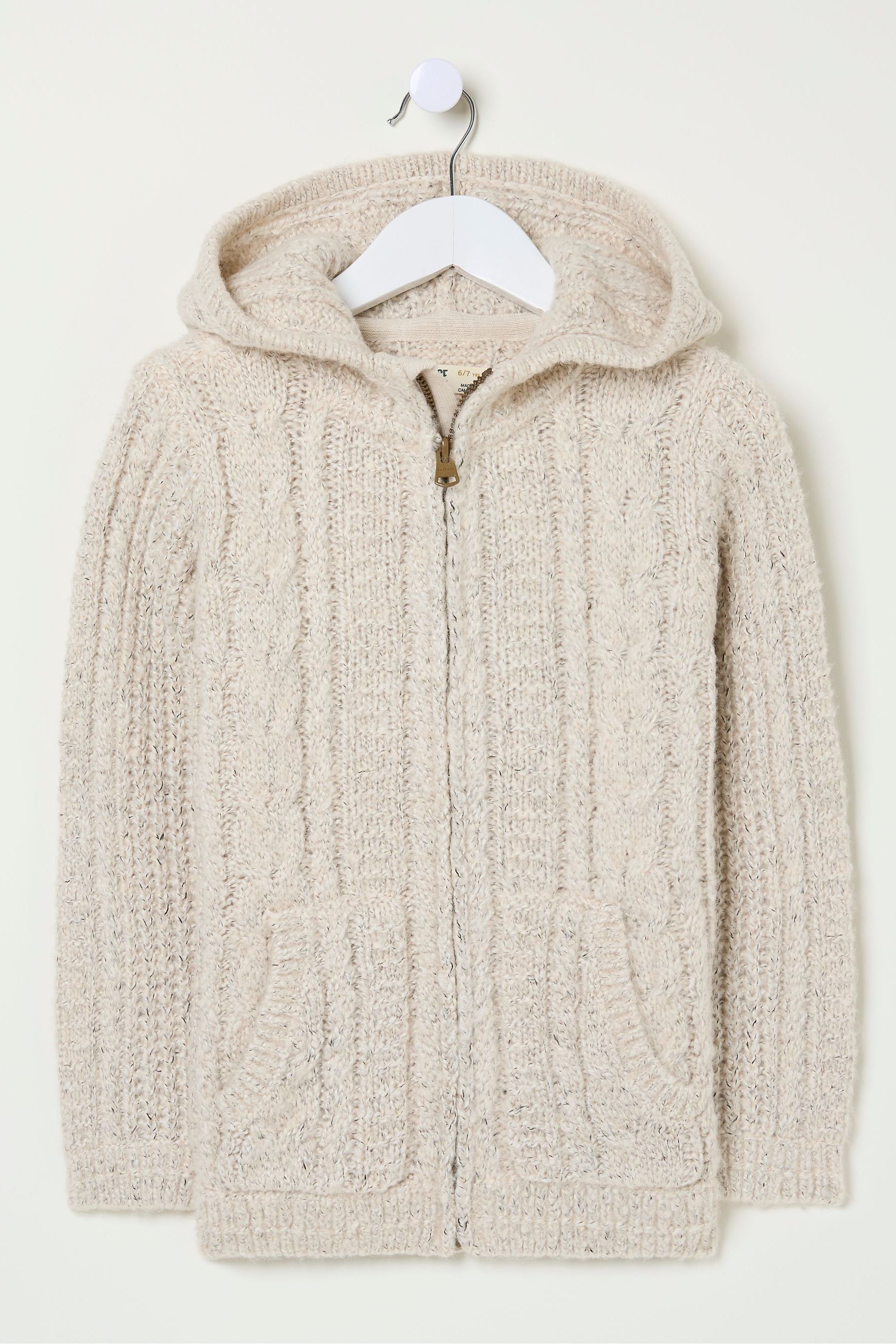 Fat face knitted hoodie new arrivals