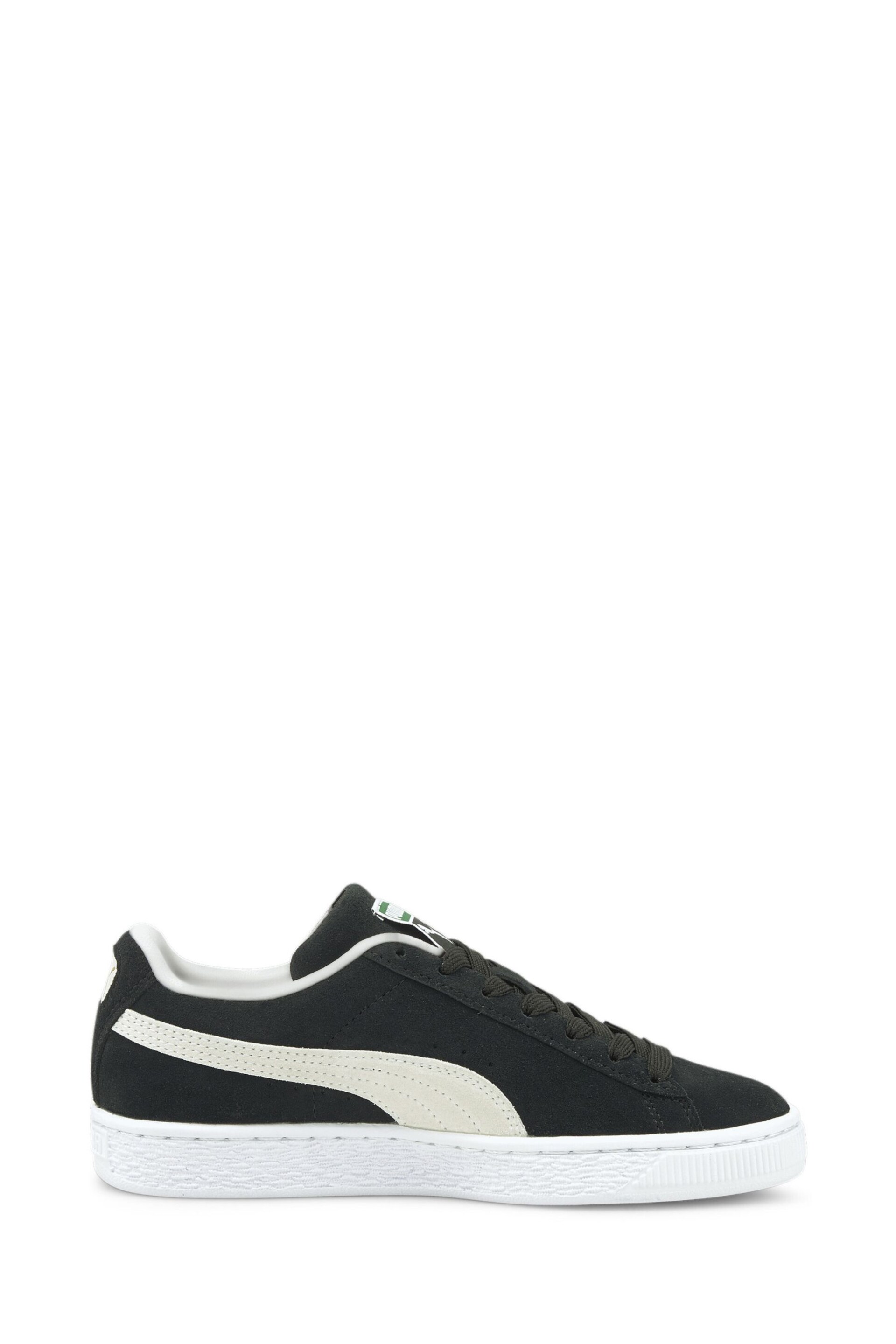 Puma Black Suede Classic XXI Youth Trainers - Image 1 of 7