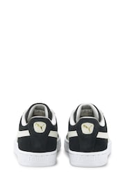 Puma Black Suede Classic XXI Youth Trainers - Image 5 of 7