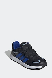 adidas Black/Navy Kids Tensaur Switch Shoes - Image 3 of 8