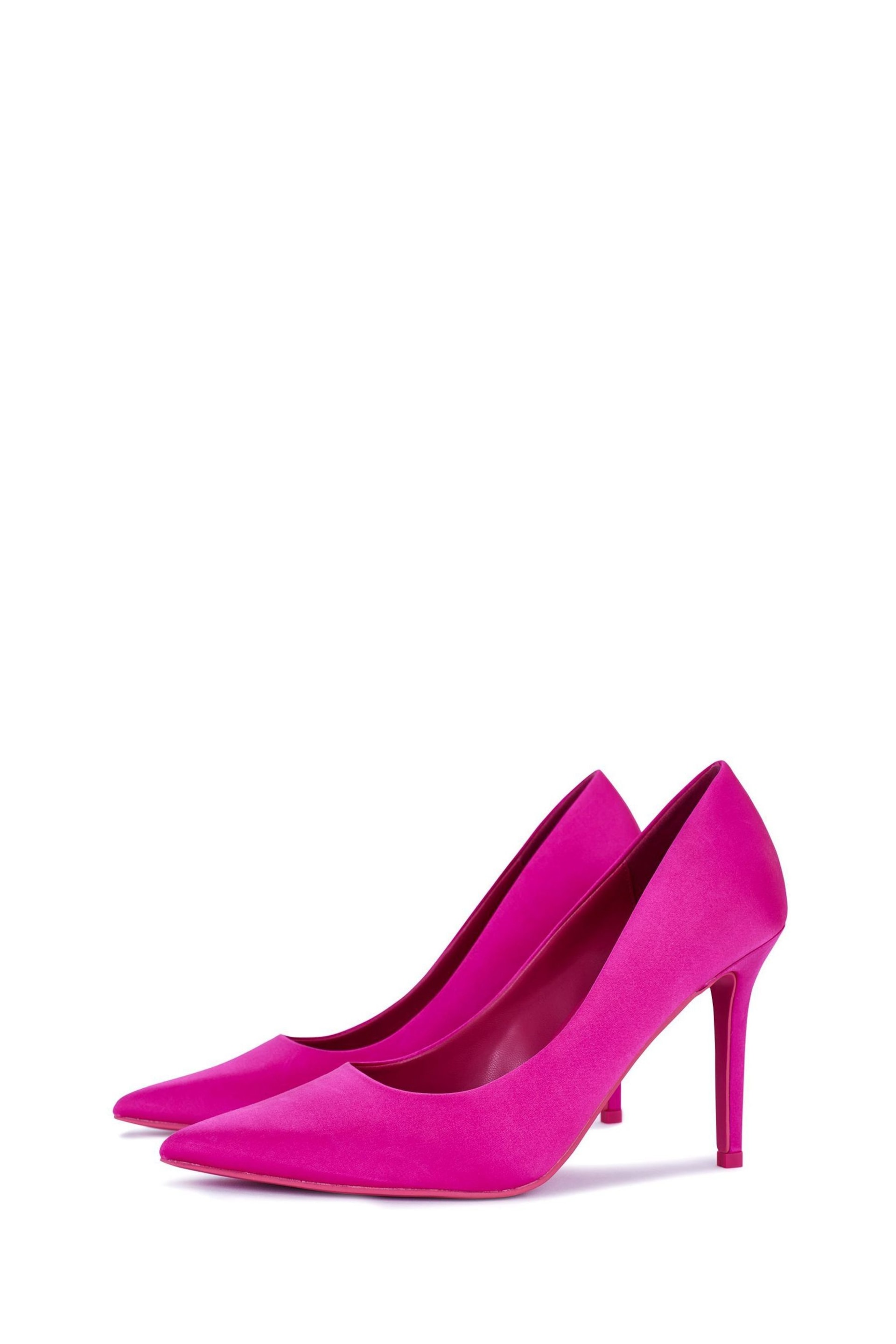 Novo Pink Crissy Court Shoes - Image 3 of 5