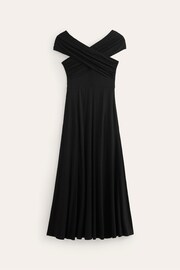 Boden Black Bardot Jersey Maxi Dress - Image 5 of 5