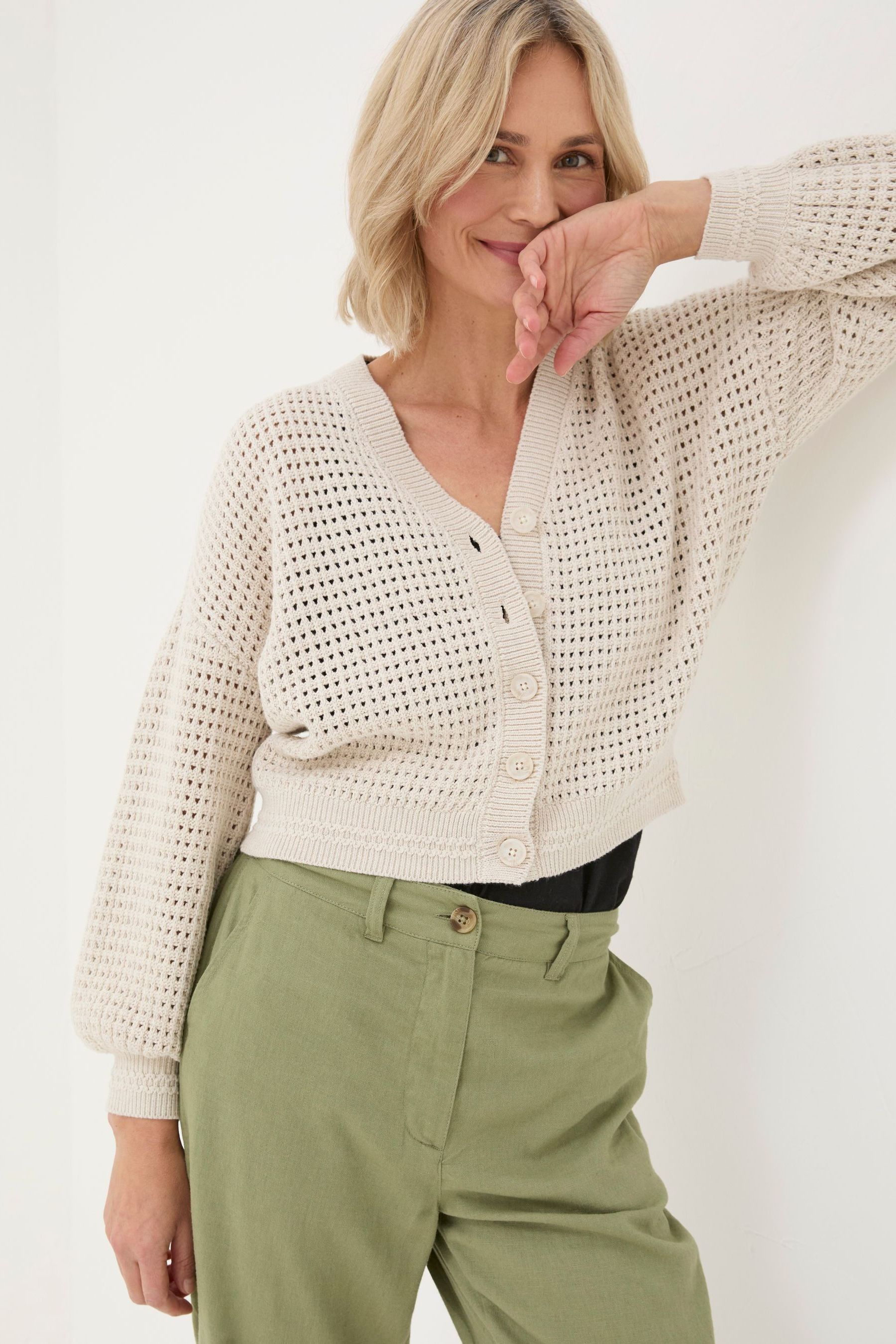 Fat face wrap cardigan hotsell