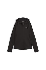 Puma Black EVOSTRIPE Full-Zip Womens Hoodie - Image 6 of 6