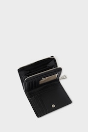 OSPREY LONDON The Stella Medium Leather Zip Black Purse - Image 3 of 5