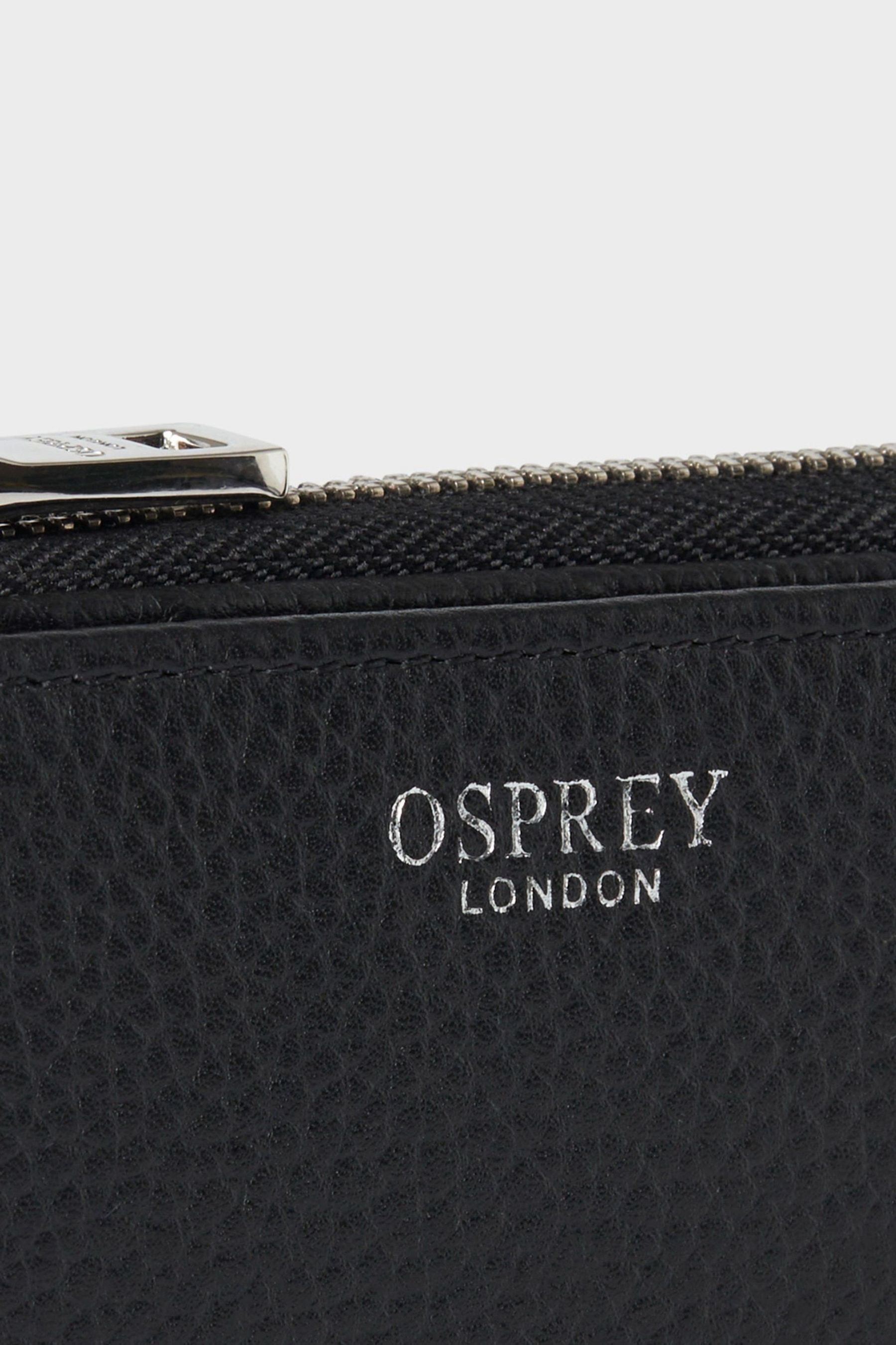 Buy Osprey London Purple The Stella Medium Leather Zip Purse from the Next UK online shop