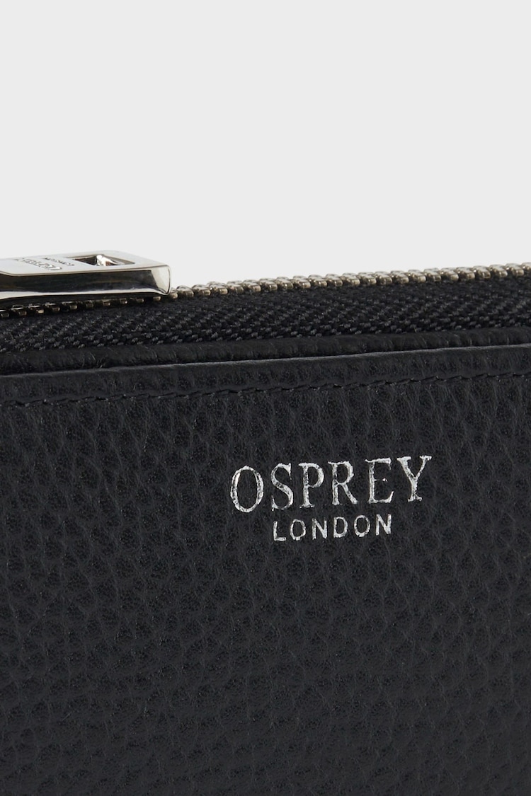 OSPREY LONDON The Stella Medium Leather Zip Purse - Image 5 of 5