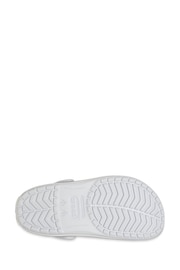 Crocs Grey Adults Crocband Clogs - Image 4 of 6