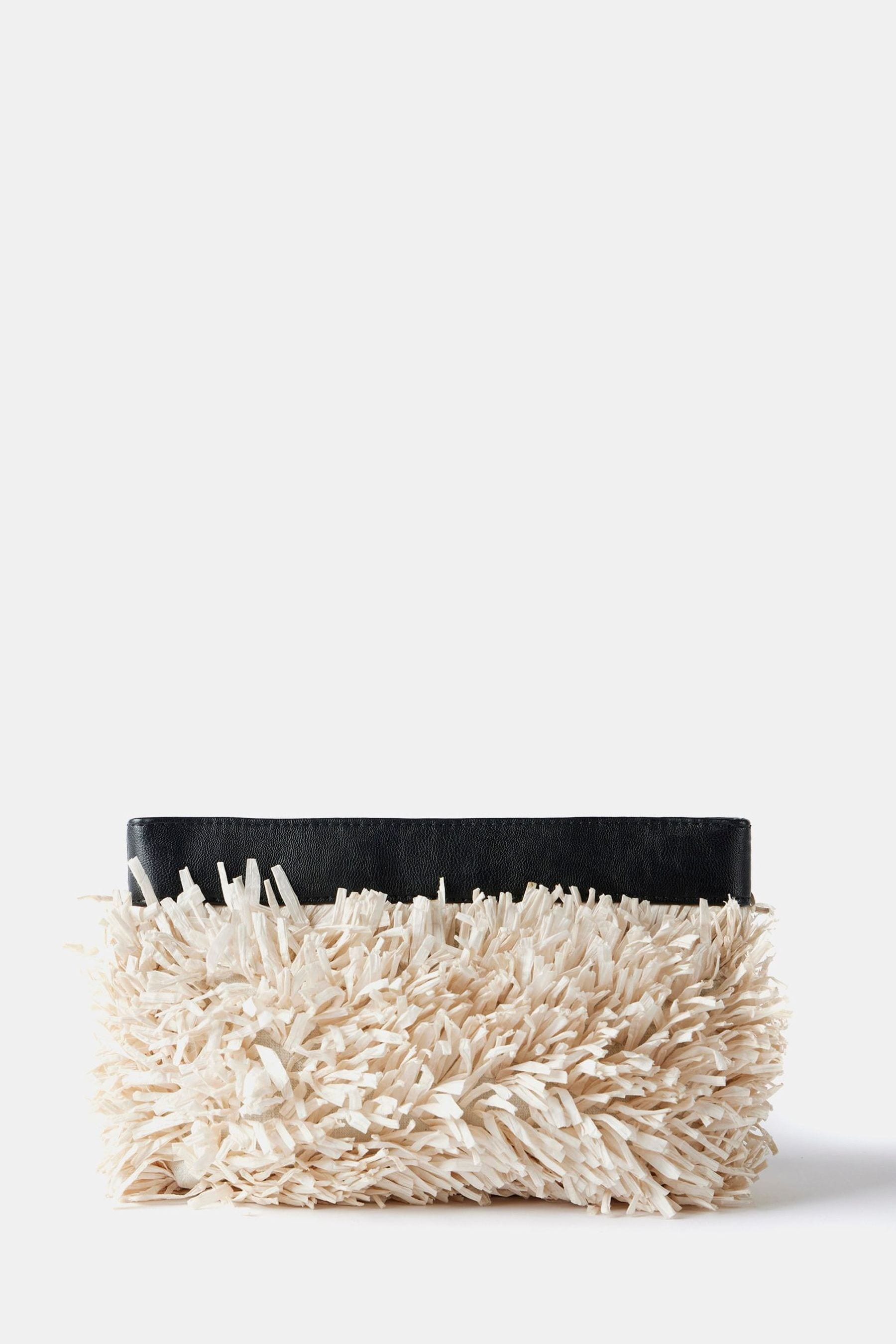 Next straw clutch bag store
