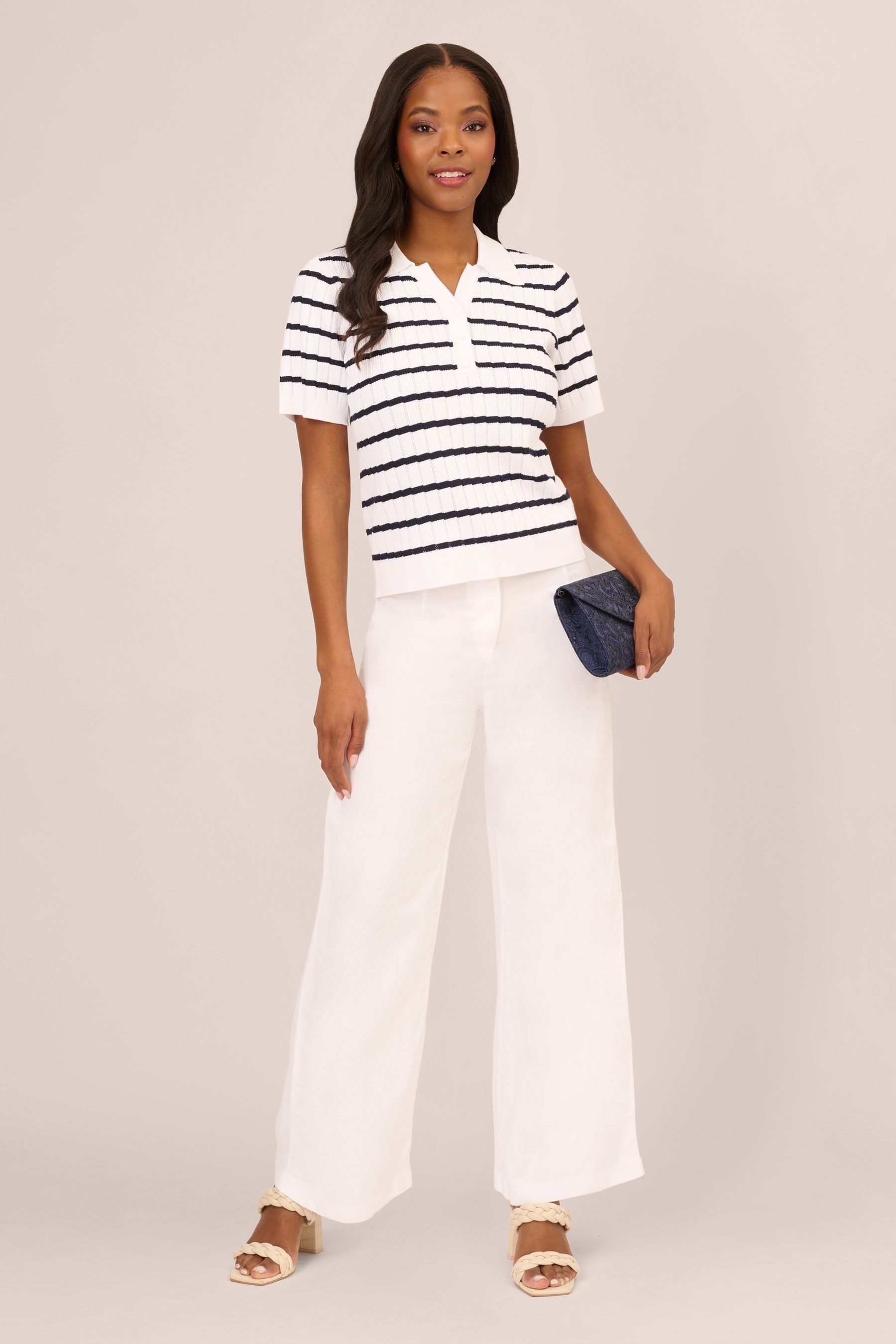 Women's short sleeve white sweater outlet
