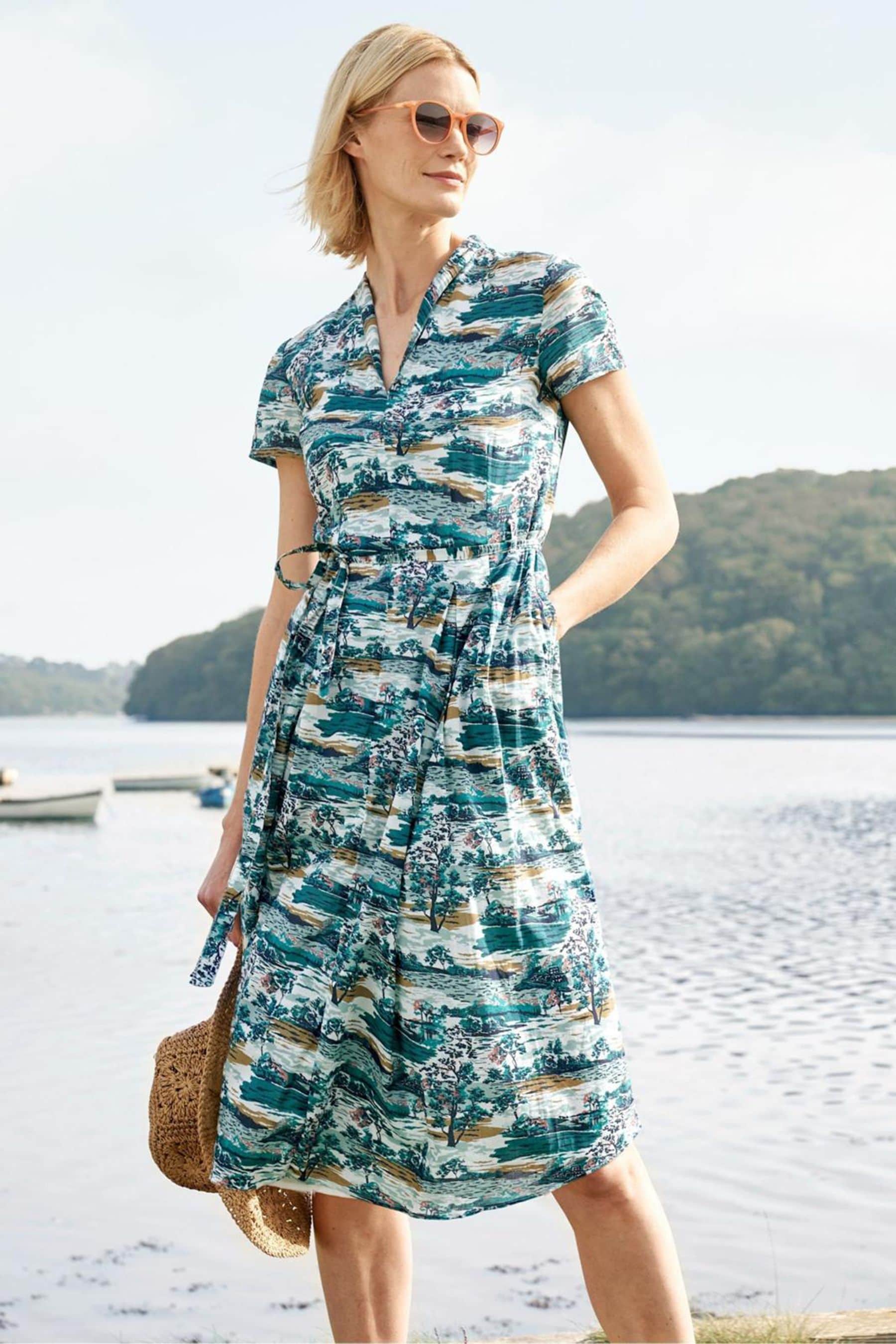 Buy Seasalt Cornwall Green Top Terrace Dress from Next Luxembourg