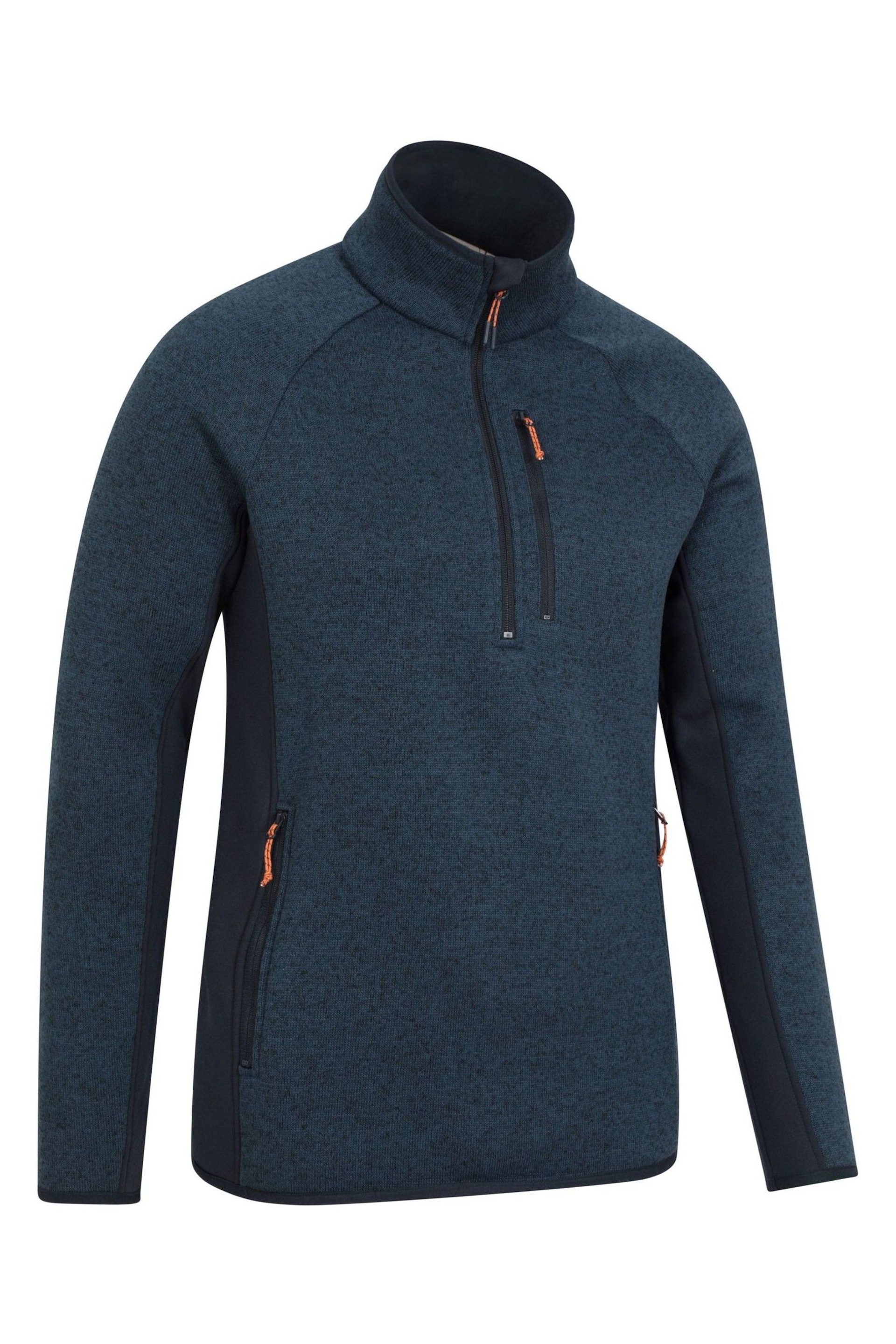 Mountain Warehouse Blue Treston Half Zip Fleece - Image 2 of 5