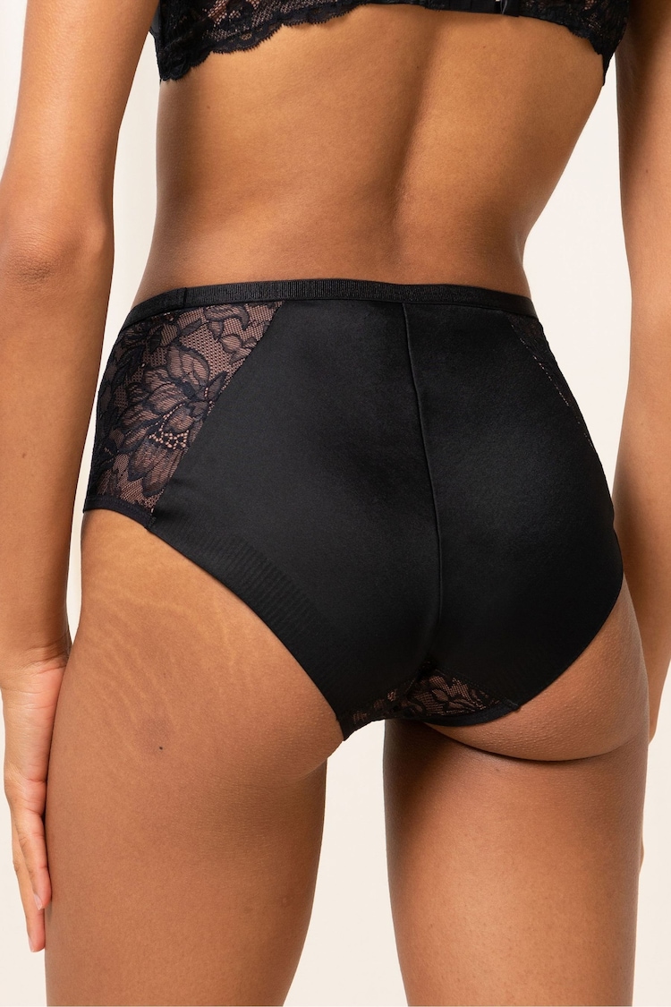 Triumph Black Amourette Charm Maxi Briefs - Image 2 of 4