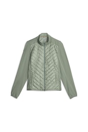 Puma Green Frost Golf Quilted Womens Jacket - Image 5 of 6