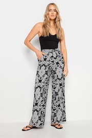 Long Tall Sally Black Wide Leg Trousers - Image 1 of 5