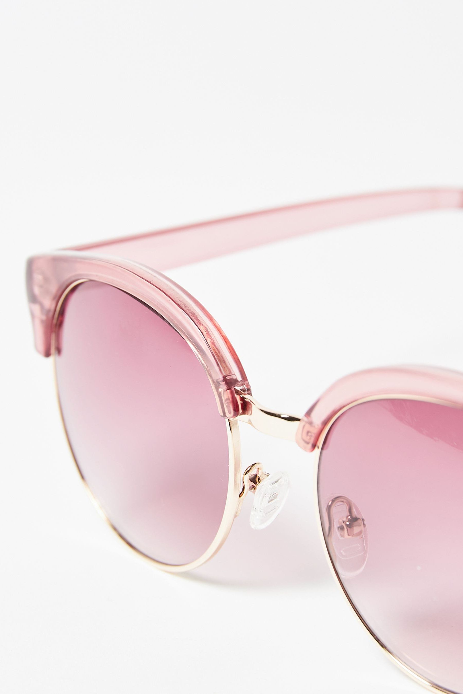 Pink clubmaster sunglasses best sale