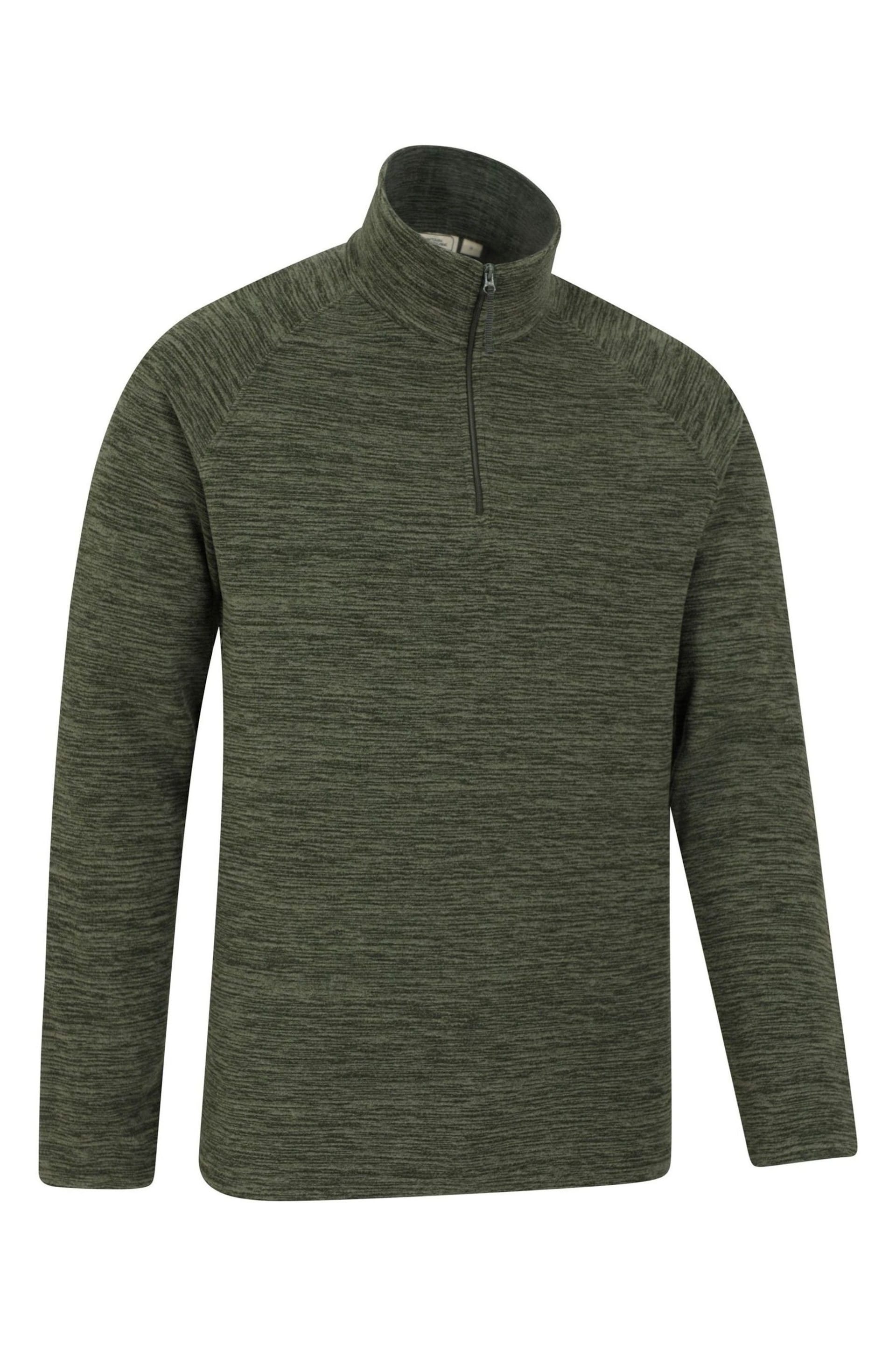 Mountain Warehouse Green Snowdon Mens Micro Fleece - Image 2 of 4