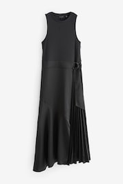 Ted Baker Black Mockable Wiiloww Dress With Racer Bodice - Image 4 of 6