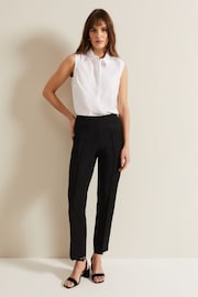 Phase Eight Black Miah Stretch Capri Trousers - Image 1 of 6