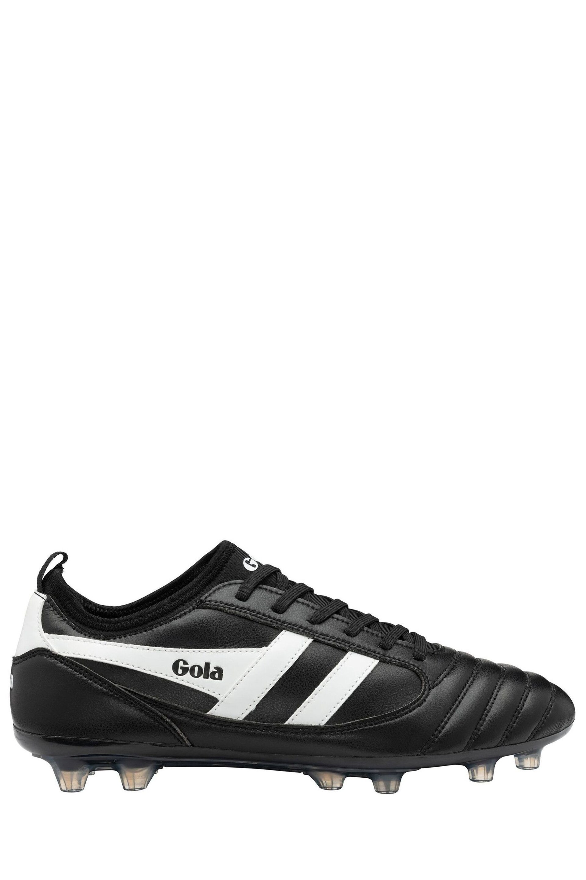 Gola Black Juniors Ceptor MLD Pro Microfibre Lace-Up Football Boots - Image 1 of 5