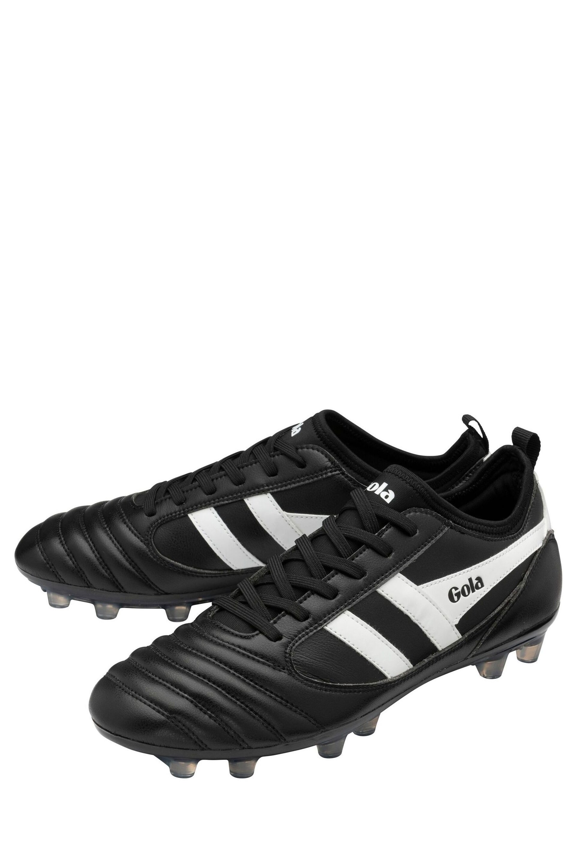 Gola Black Juniors Ceptor MLD Pro Microfibre Lace-Up Football Boots - Image 2 of 5