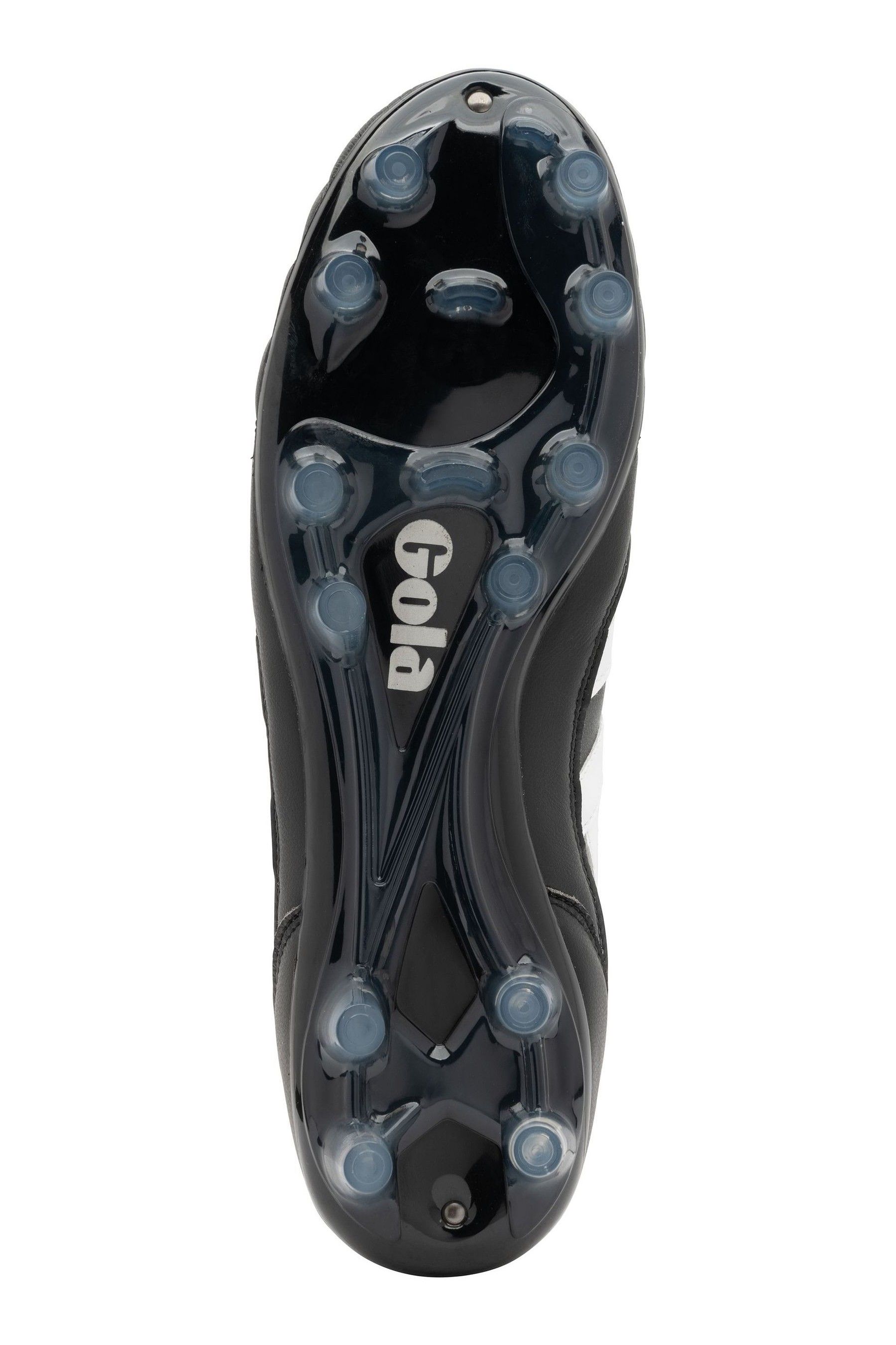 Gola Dark Black Juniors Ceptor MLD Pro Microfibre Lace Up Football Boots