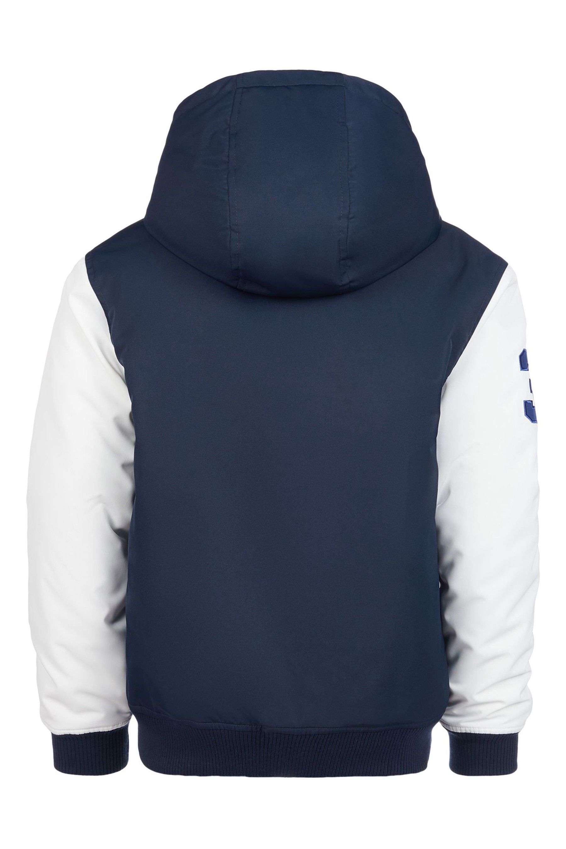 Bomber jacket blue and white store