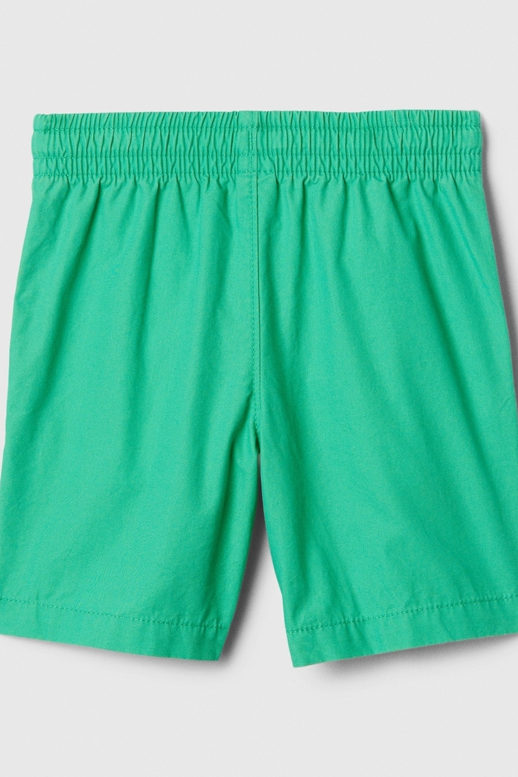 Gap Green Poplin Pull On Baby Shorts (Newborn-5yrs) - Image 2 of 3