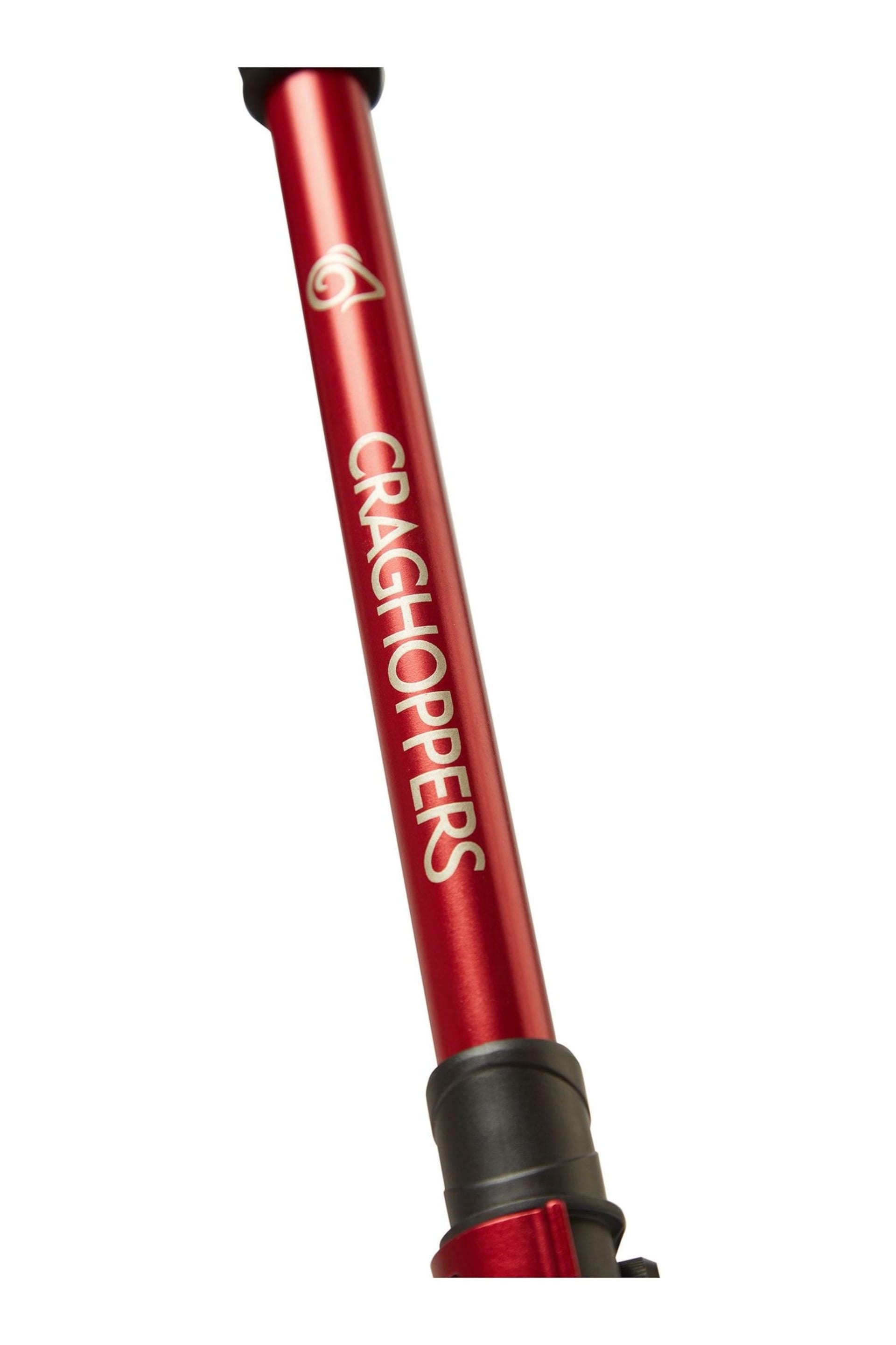 Craghoppers Red Venture Anti Shock Walking Poles - Image 2 of 6