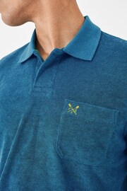Crew Clothing Towelling Polo Shirt - Image 4 of 4