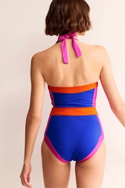 Boden Blue Santorini Halterneck Swimsuit - Image 4 of 7