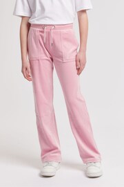 Juicy Couture Tonal Wide Leg Joggers - Image 1 of 7