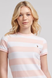 U.S. Polo Assn. Womens Striped T-Shirt Dress - Image 2 of 7