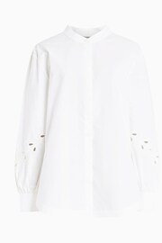 AllSaints White Marcie Shirt - Image 7 of 7