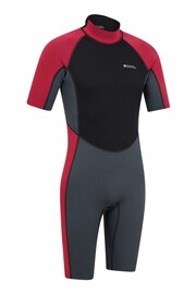 Mountain Warehouse Grey Mens Shorty Neoprene Wetsuit - Image 3 of 6