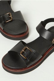 FatFace Black Ambie Flatform Buckle Sandals - Image 3 of 3