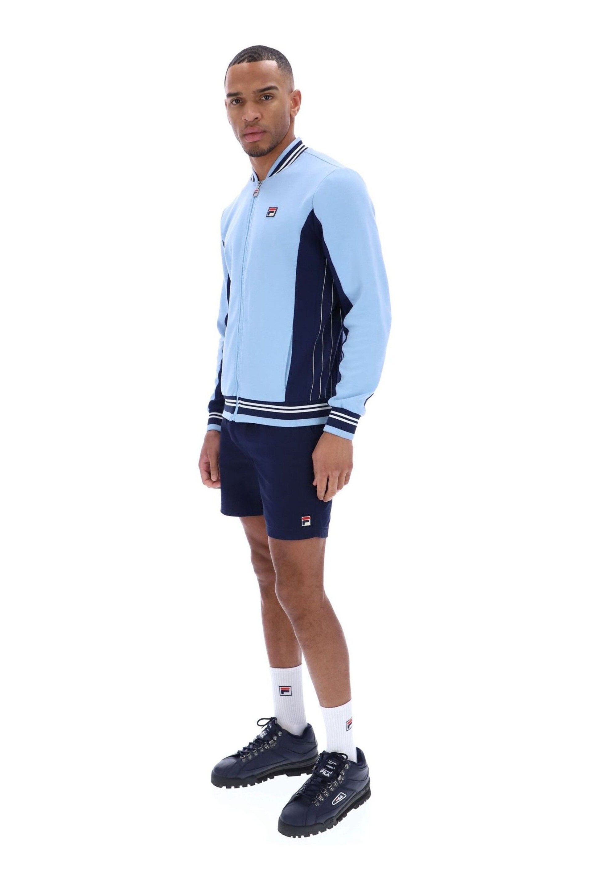 Fila Blue Settanta Baseball Track Jacket - Image 2 of 4