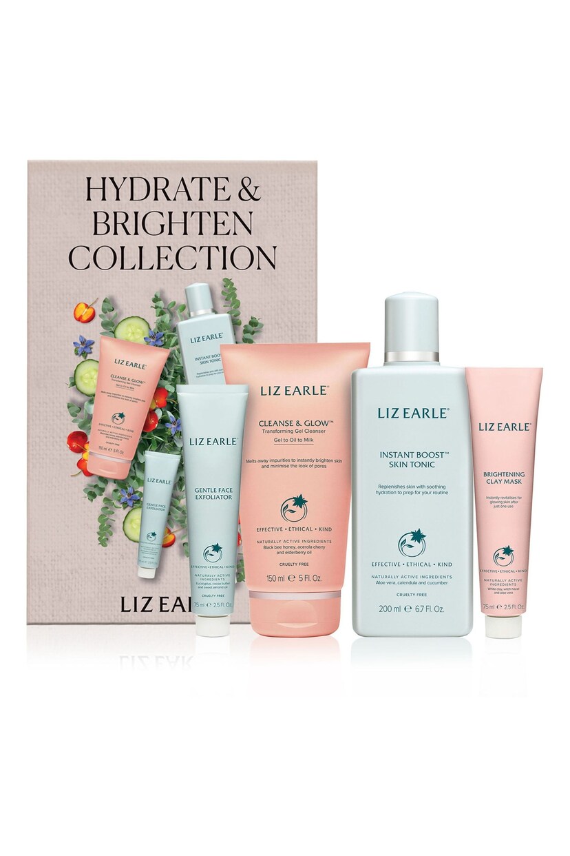 Liz Earle Hydrate and Brighten Collection Gift Set (Exclusive, Worth £88) - Image 1 of 3
