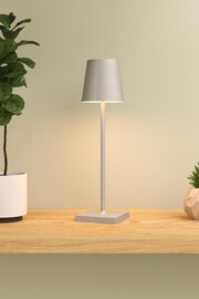 SolarCentre Grey Jour USB Solar Rechargeable Table Lamp - Image 1 of 4