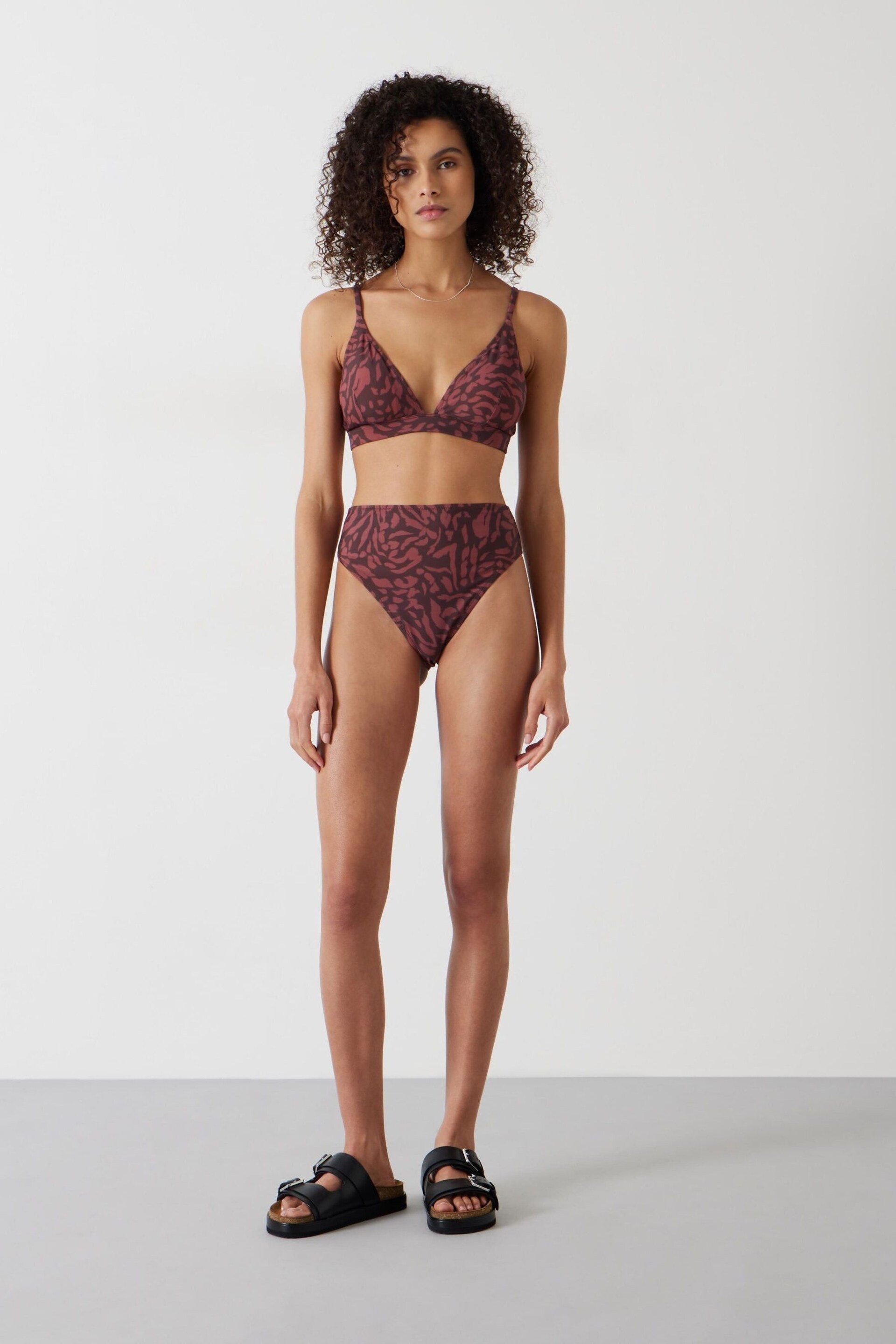 Hush Animal Harper High Waisted Winnie Bikini Top - Image 1 of 3