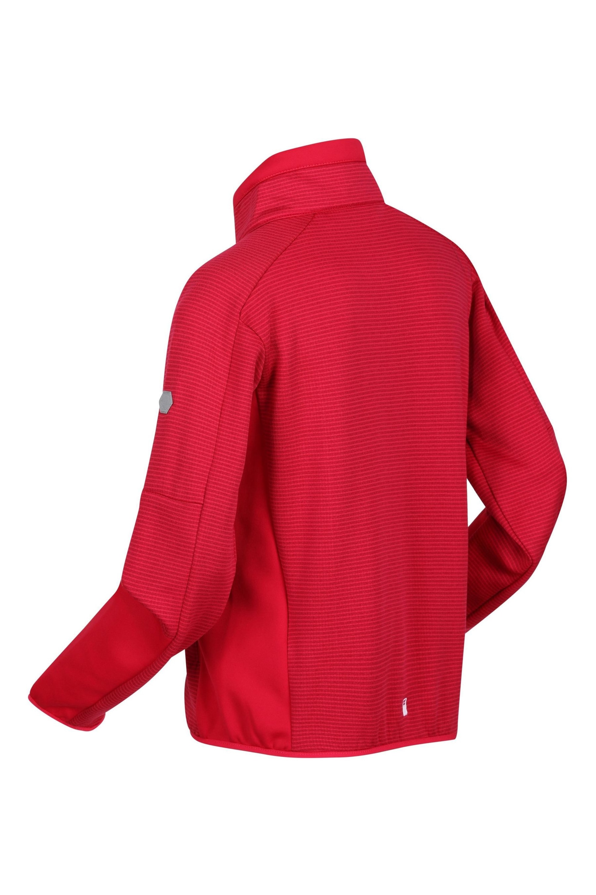 Regatta Red Junior Highton Winter Full Zip Fleece - Image 6 of 7