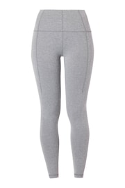 Sweaty Betty Medium Grey Marl 7/8 Length Super Soft Yoga Leggings - Image 8 of 8