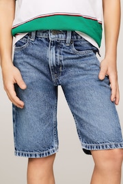 Tommy Hilfiger Blue Modern Straight Denim Shorts - Image 2 of 5