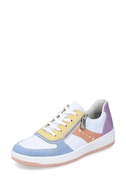 Rieker Womens Zipper White Shoes - Image 3 of 9