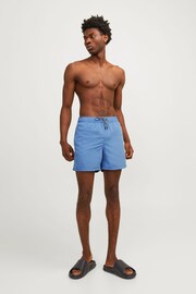 JACK & JONES Blue Regular Fit Swim Shorts - Image 1 of 5