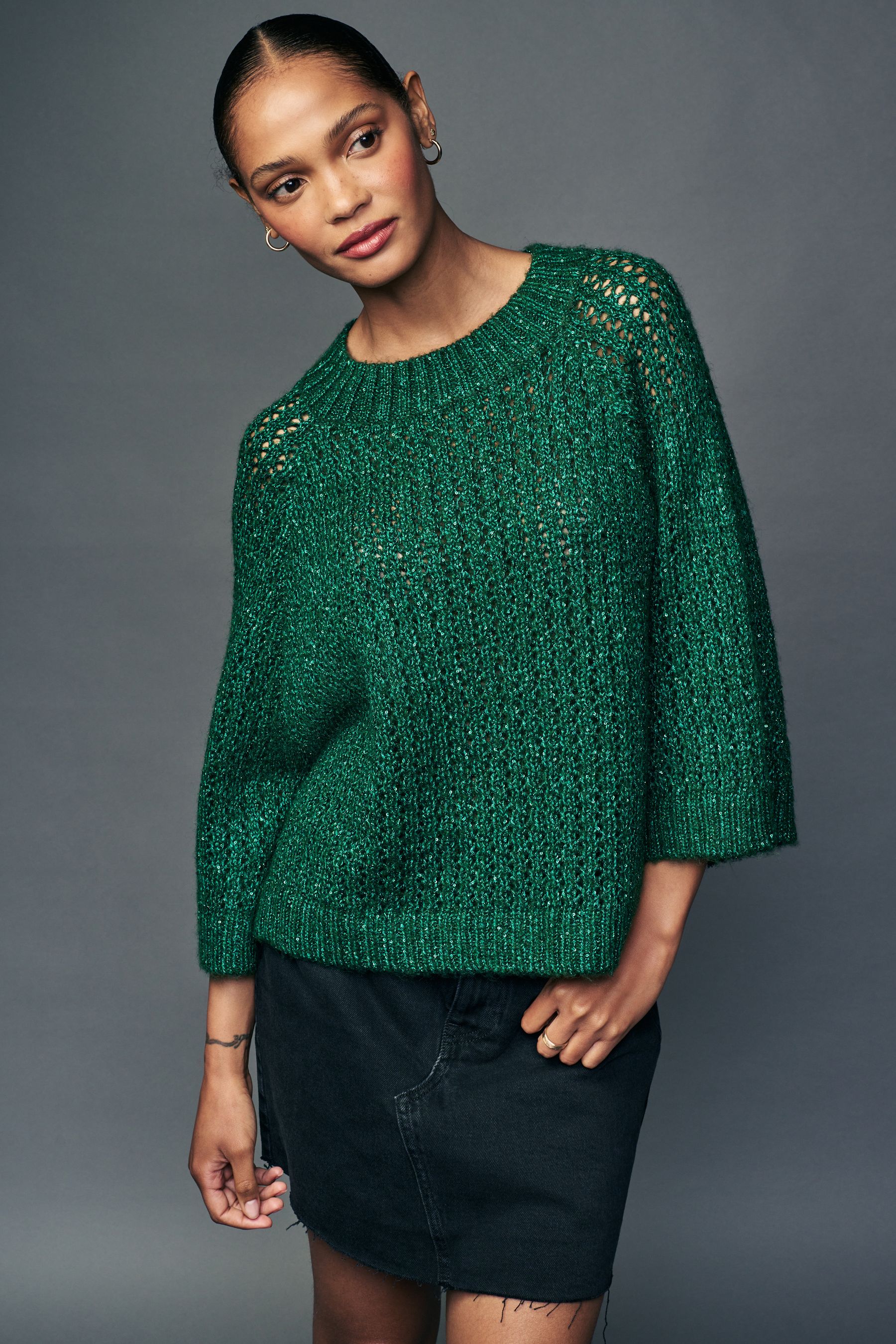 Next glitter jumper clearance