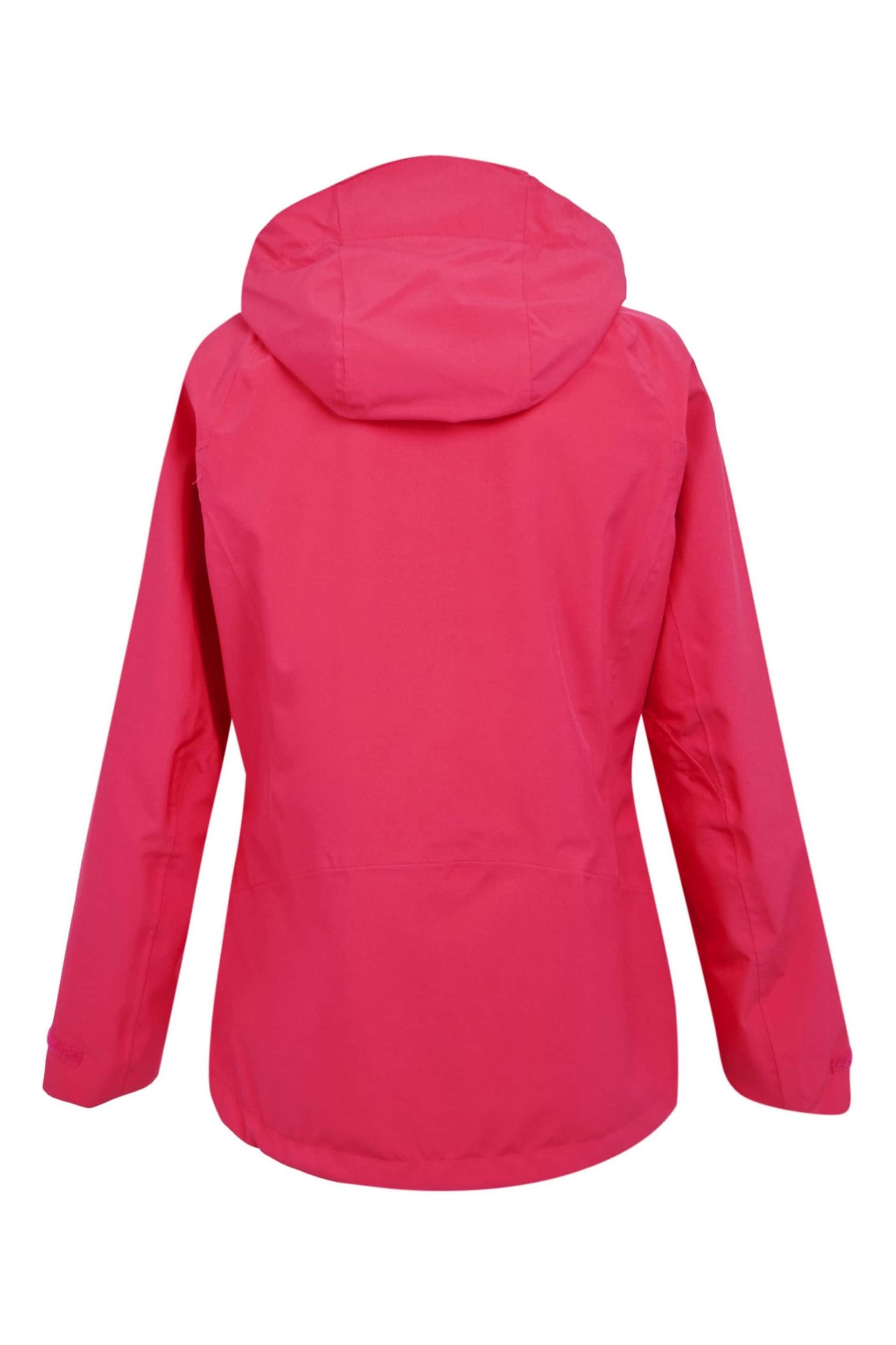 Regatta Pink Birchdale Waterproof Jacket - Image 8 of 8