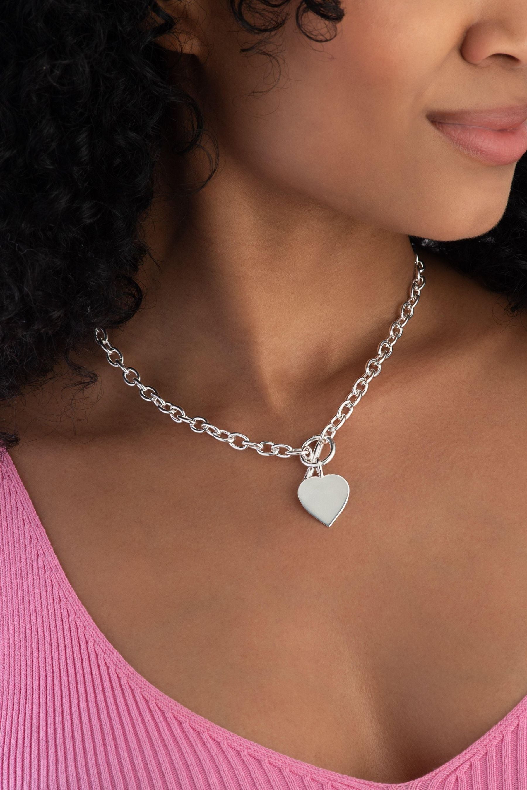 Next heart necklace deals